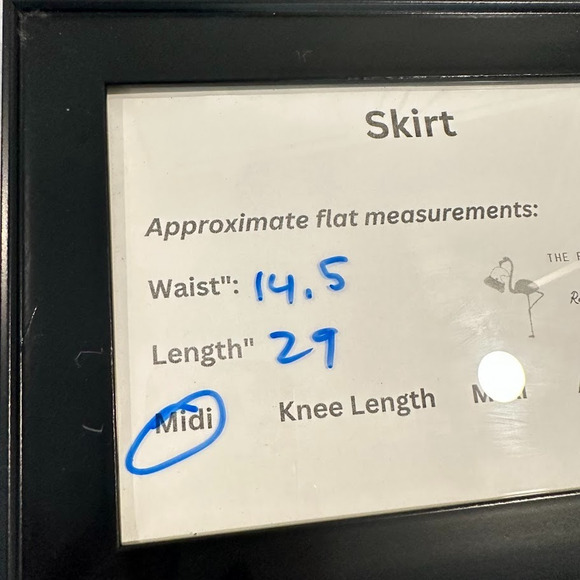 LA Soul Fox Print Midi Skirt Animal Forest Novelty Whimsical Whimsy Size Medium - Picture 8 of 8